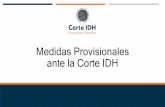 Medidas Provisionales ante la Corte IDH - coadem.org