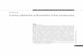 FREI BETTO Carta abierta a Ernesto Che Guevara