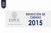 RENDICIÓN DE CUENTAS 2015 - ESPOL :: Gerencia de ...