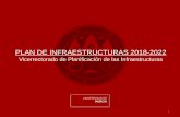 PLAN DE INFRAESTRUCTURAS 2018-2022