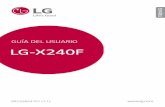 GUÍA DEL USUARIO LG-X240F