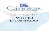 FICHA TECNICA VIDRIO LAMINADO - canovas.pe