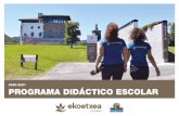 2020-2021 Programa DiDáctico Escolar - ekoetxea.eus