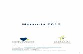 Memoria 2012 - AACIC | associació de cardiopaties congènites