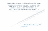 PROTOCOLO general de bioseguridad PARA EL MANEJO Y ...