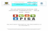 PLAN INSTITUCIONAL DE GESTION AMBIENTAL PIGA 2020 - 2024