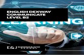 English DExway CommuniCatE lEvEl B2
