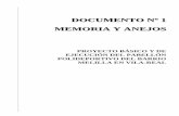 DOCUMENTO Nº 1 MEMORIA Y ANEJOS - Ajuntament de Vila-real