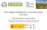 Plan Integral de Alzheimer y otras Demencias 2019-2023