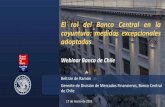 El rol del Banco Central en la coyuntura: medidas ...
