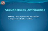 TEMA 5. Otras arquitecturas distribuidas II. Objetos ...