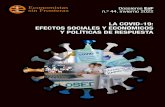 LA COVID-19: EFECTOS SOCIALES Y ECONÓMICOS Y POLÍTICAS …