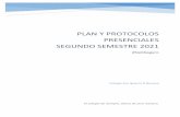 PLAN y protocolos presenciales Segundo semestre 2021