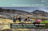 Políticas de cambio climático en los Andes