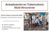 Actualización en Tuberculosis Multi-Resistente