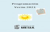 Programación Verán 2021 - concellodemesia.gal