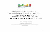 PROGRAMA SKILLS + INTERVENCIÓN PARA LA MEJORA DE LA ...