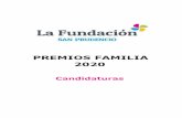 PREMIOS FAMILIA 2020 - La Fundación San Prudencio