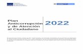 Plan 2022 Anticorrupción y de Atención al Ciudadano