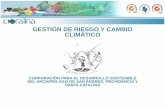 GESTIÓN DE RIESGO Y CAMBIO CLIMÁTICO