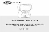 MIC-10 Manual de uso