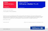 Auto Allianz Seguros Condiciones de tu Allianz Auto PLUS