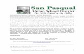 San Pasqual Union School Family Resource Book, 2018-2019