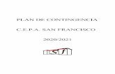 PLAN DE CONTINGENCIA C.E.P.A. SAN FRANCISCO