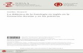 Garófalo, Silvana M. La didáctica de la fonología en ...