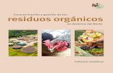 Caracterización y gestión de los residuos orgánicos