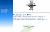 Calibración de IPFA