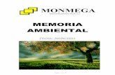 MEMORIA AMBIENTAL MONMEGA 30062021