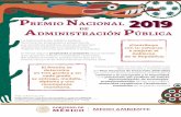 REMIO NACIONAL 20192019 DMINISTRACIÓN ÚBLICA