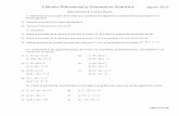 Cálculo Diferencial y Geometría Analítica