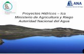 Proyectos Hídricos Ica Ministerio de Agricultura y Riego ...