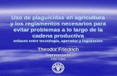 Uso de plaguicidas en agricultura y los reglamentos ...