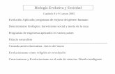Biología Evolutiva y Sociedad - fcen.uncuyo.edu.ar
