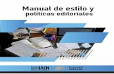 Manual de estilo y políticas editoriales del IAEN