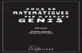 JOCS DE MATEMÀTIQUES - Larousse