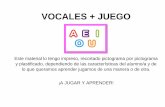 VOCALES + JUEGO
