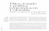 Elites, Estado y política económica en Colombia