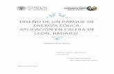 DISEÑO DE UN PARQUE DE ENERGÍA EÓLICA. APLICACIÓN EN ...