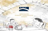 MENÚS PARA GRUPOS 2017 - restaurant arcs