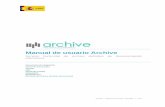 Manual de usuario Archive