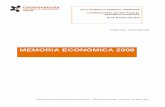 Memoria Economica 2008 - Coordinadora de Organizaciones ...