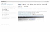Guía del usuario de VAIO | página top - Sony Latin
