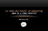 La radio del futuro: el podcasting