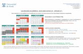CALENDARIO ACADÉMICO 2019-2020 (COVID 19 OPCION A*)