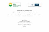 Área de consolidación: Agroecología y desarrollo territorial