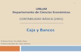 Caja y Bancos - miel.unlam.edu.ar